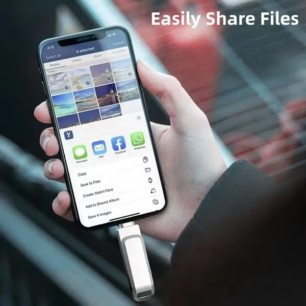 High Speed Connector Photo Storage Flash Drive