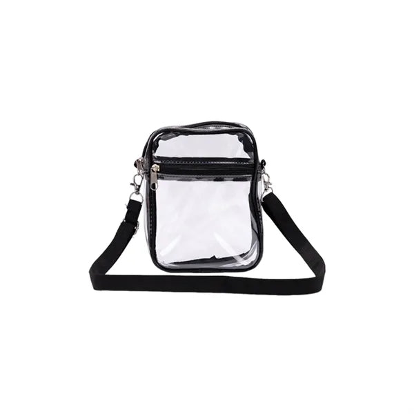 Travel Essentials Bag in Clear PVC