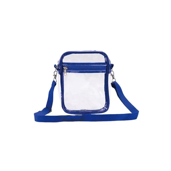 Travel Essentials Bag in Clear PVC
