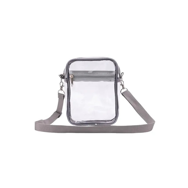 Travel Essentials Bag in Clear PVC