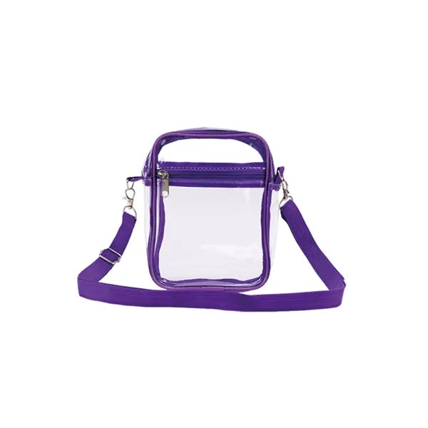 Travel Essentials Bag in Clear PVC