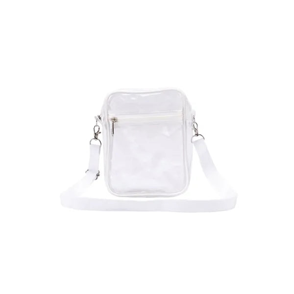 Travel Essentials Bag in Clear PVC