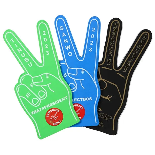 Cheerleading Foam Finger Props