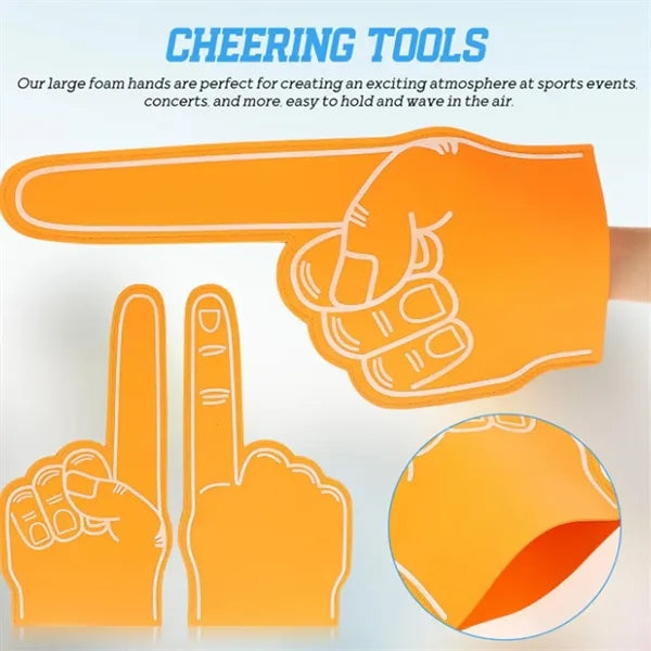 Cheerleading Foam Finger Props