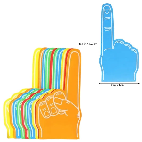 Cheerleading Foam Finger Props