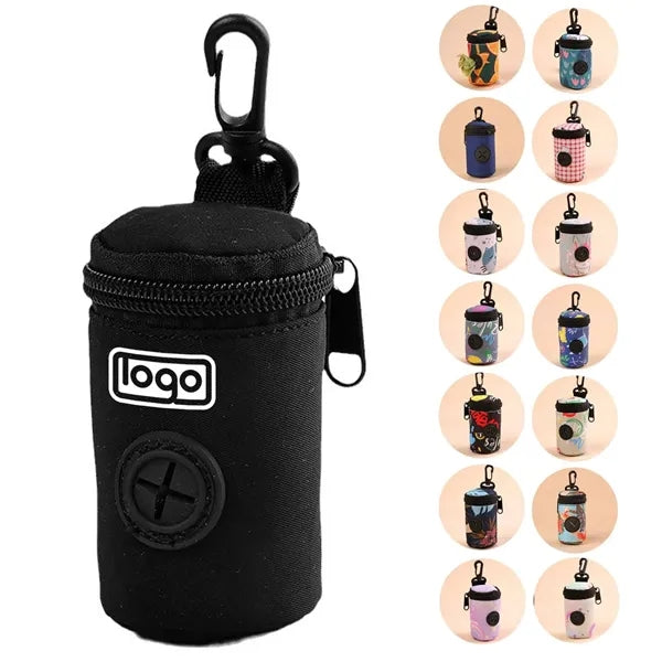 Portable Dog Waste Bag Holder for Outdoor Pet Training