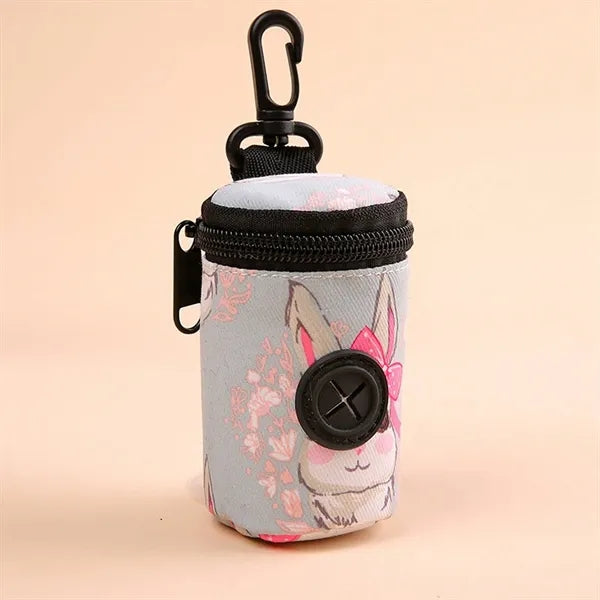 Portable Dog Waste Bag Holder for Outdoor Pet Training