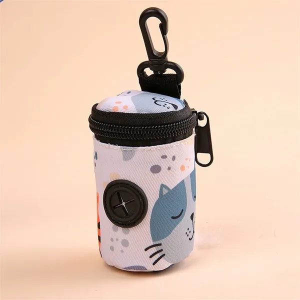 Portable Dog Waste Bag Holder for Outdoor Pet Training