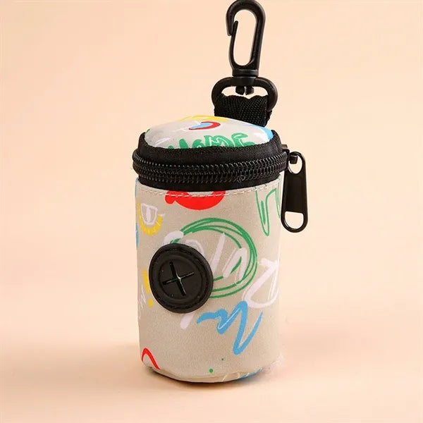 Portable Dog Waste Bag Holder for Outdoor Pet Training