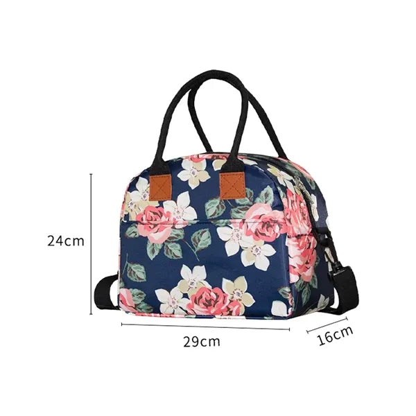 Insulated Travel Cooler Bag with Shoulder Strap