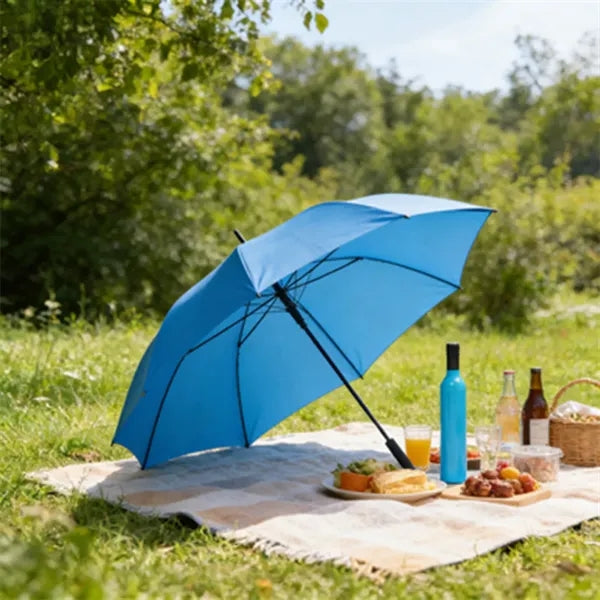 Wine Bottle Umbrella Compact Folding for Sun and Rain