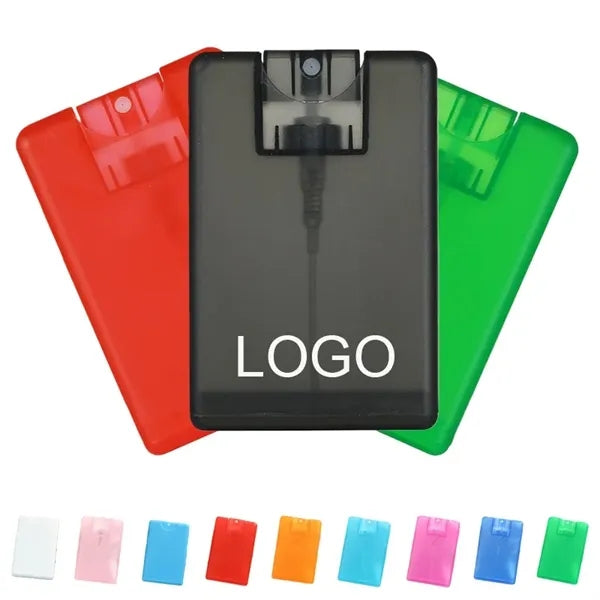 Portable Card Spray Bottles Perfume Atomizer