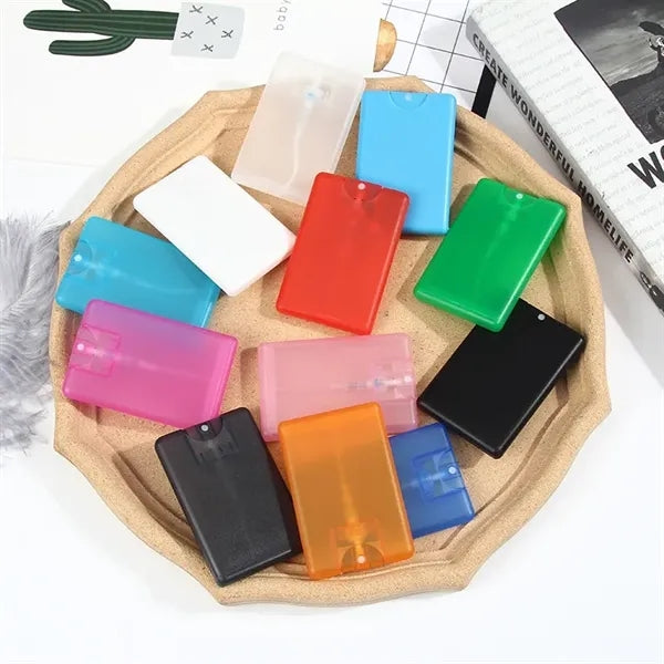 Portable Card Spray Bottles Perfume Atomizer