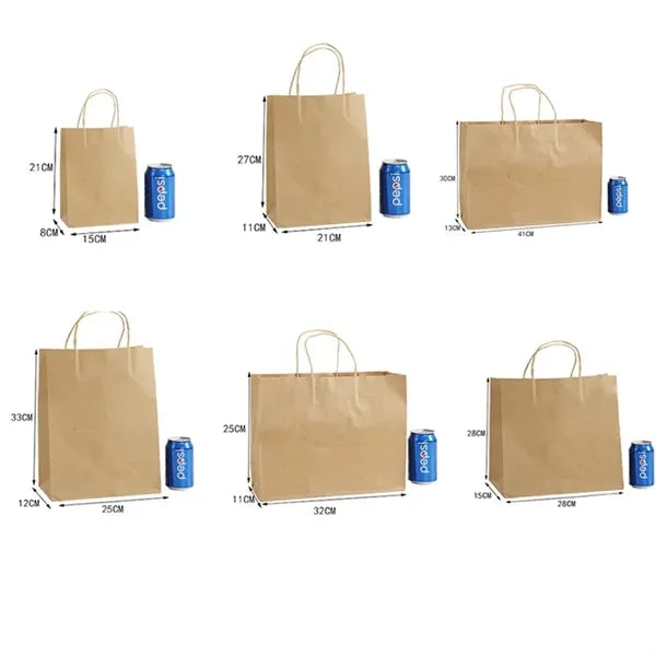 Kraft Paper Bags with Handles
