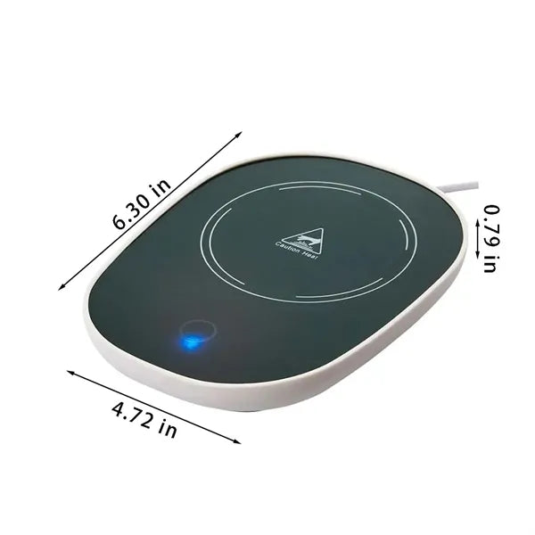 Coffee mug warmer cup heater with auto shut off for office