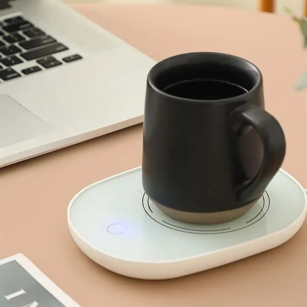 Coffee mug warmer cup heater with auto shut off for office