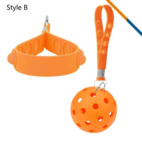 Joyvi Pickleball Custom Decorative Charms Keychain