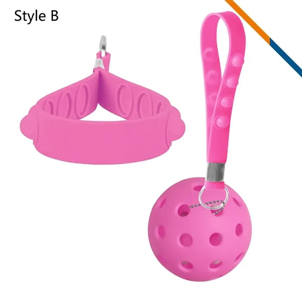 Joyvi Pickleball Custom Decorative Charms Keychain