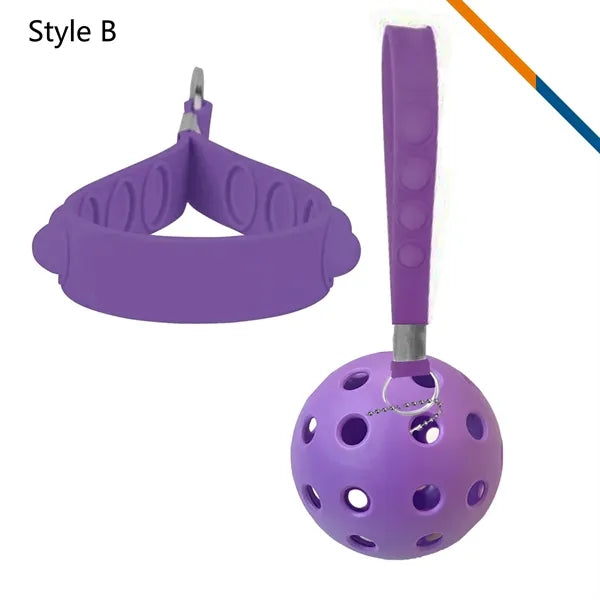 Joyvi Pickleball Custom Decorative Charms Keychain