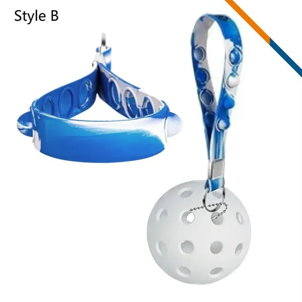 Joyvi Pickleball Custom Decorative Charms Keychain