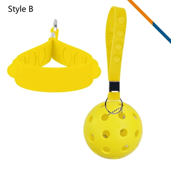 Joyvi Pickleball Custom Decorative Charms Keychain