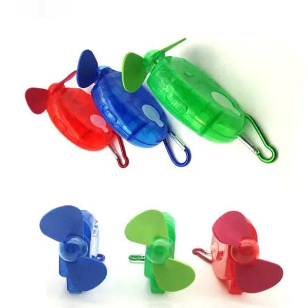 Handheld Mini Spray Fan W/ Carabiner