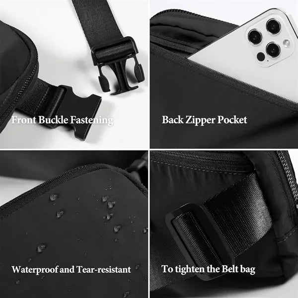 Unisex Fanny Pack Small Belt Bag for Running Travel Workout