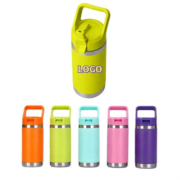 Oz Stainless Steel Handheld Insulated Cup with Straw