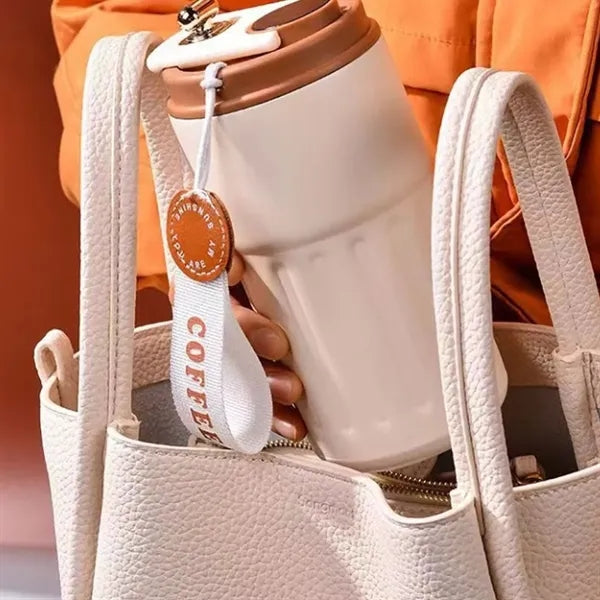 15oz Portable LED Temperature Display Coffee Thermos Cup