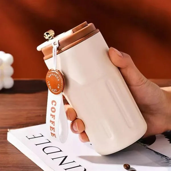 15oz Portable LED Temperature Display Coffee Thermos Cup