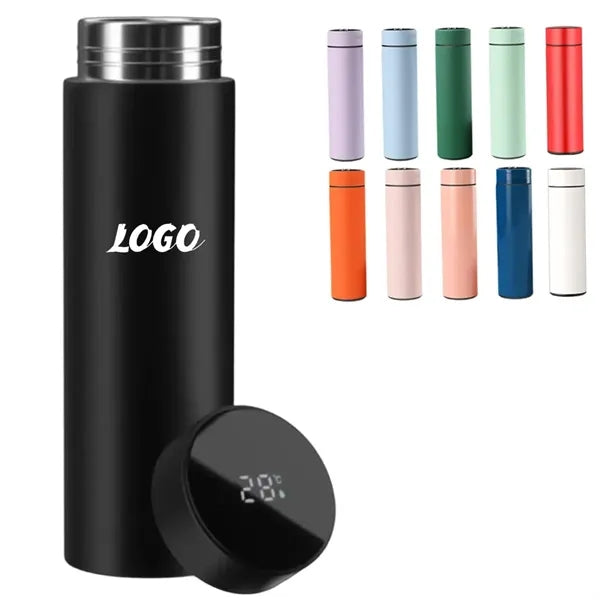 17oz Smart LED Temperature Display Double Wall Thermos Cup