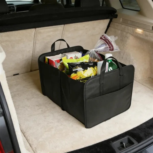 Foldable Heavy-Duty Car Trunk Organizer Storage Bin