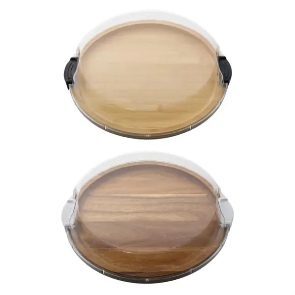 Bamboo Cheese Board with Lid Cover