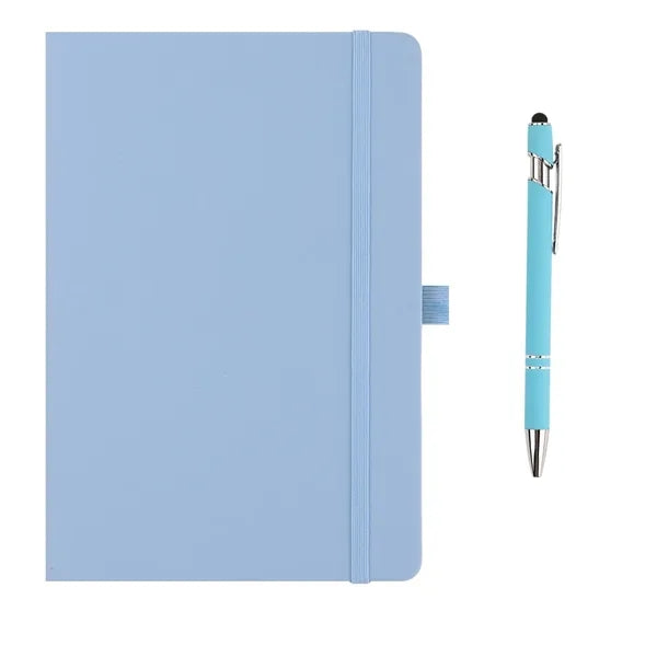 A5 Plush Feel Diary with Pen Holder