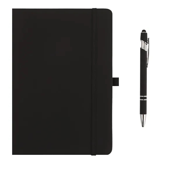 A5 Plush Feel Diary with Pen Holder