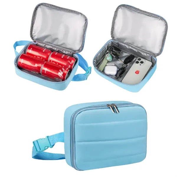 Portable Cooler Belt Bag for 4 Cans