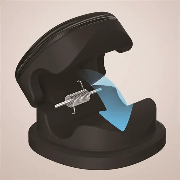 Magnetic Desktop Cable Organizer Clip with Spring Hinge