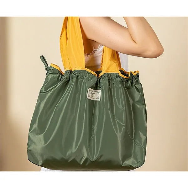 Large Sized Drawstring Eco Friendly Shopping Bag