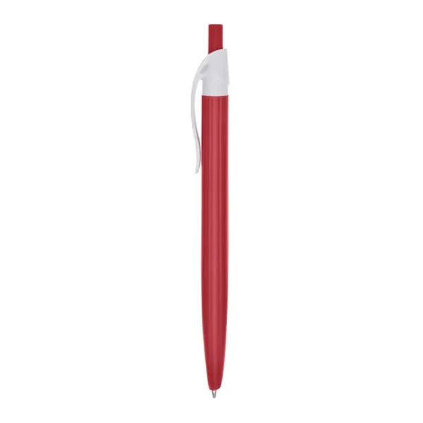 Union Printed - Curve Color Barrel Click Pen