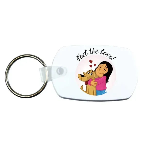 Standard Key Fob, Full Color Digital