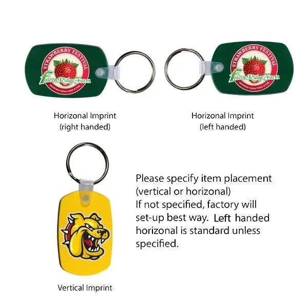 Standard Key Fob, Full Color Digital
