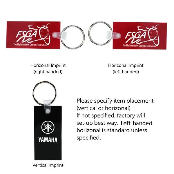 Rectangle Key Fob