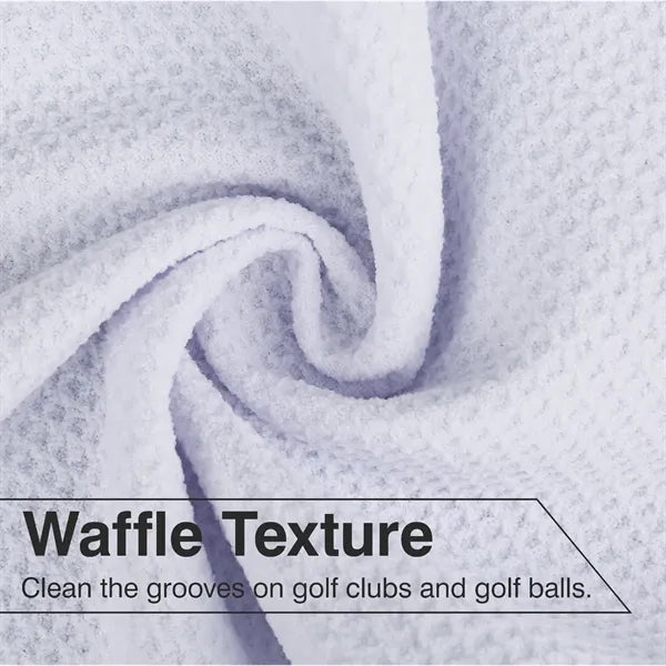 12" x 28" Magnetic Waffle Golf Towel