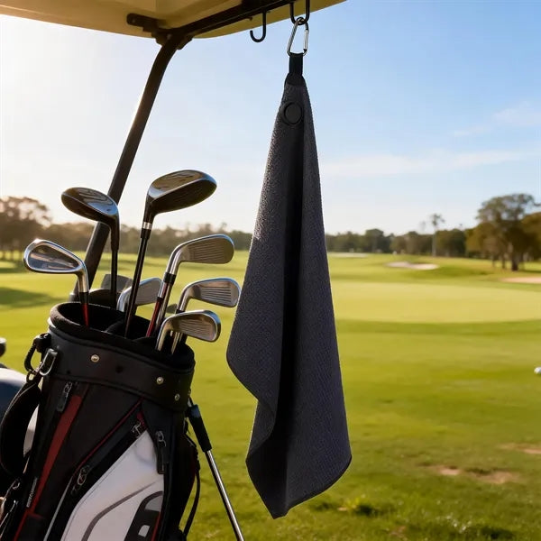 12" x 28" Magnetic Waffle Golf Towel