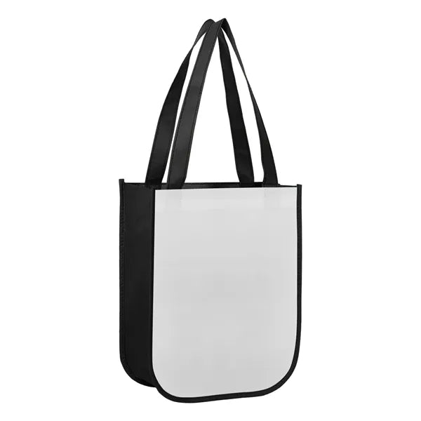 Laminated Curved Bottom Non-Woven Bag - Small