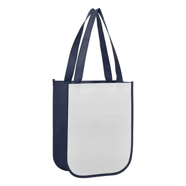 Laminated Curved Bottom Non-Woven Bag - Small