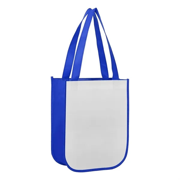 Laminated Curved Bottom Non-Woven Bag - Small