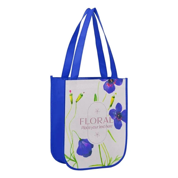 Laminated Curved Bottom Non-Woven Bag - Small