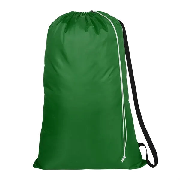 Laundry Drawstring Bag with Shoulder Strap