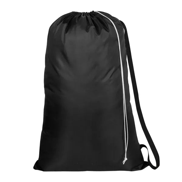 Laundry Drawstring Bag with Shoulder Strap
